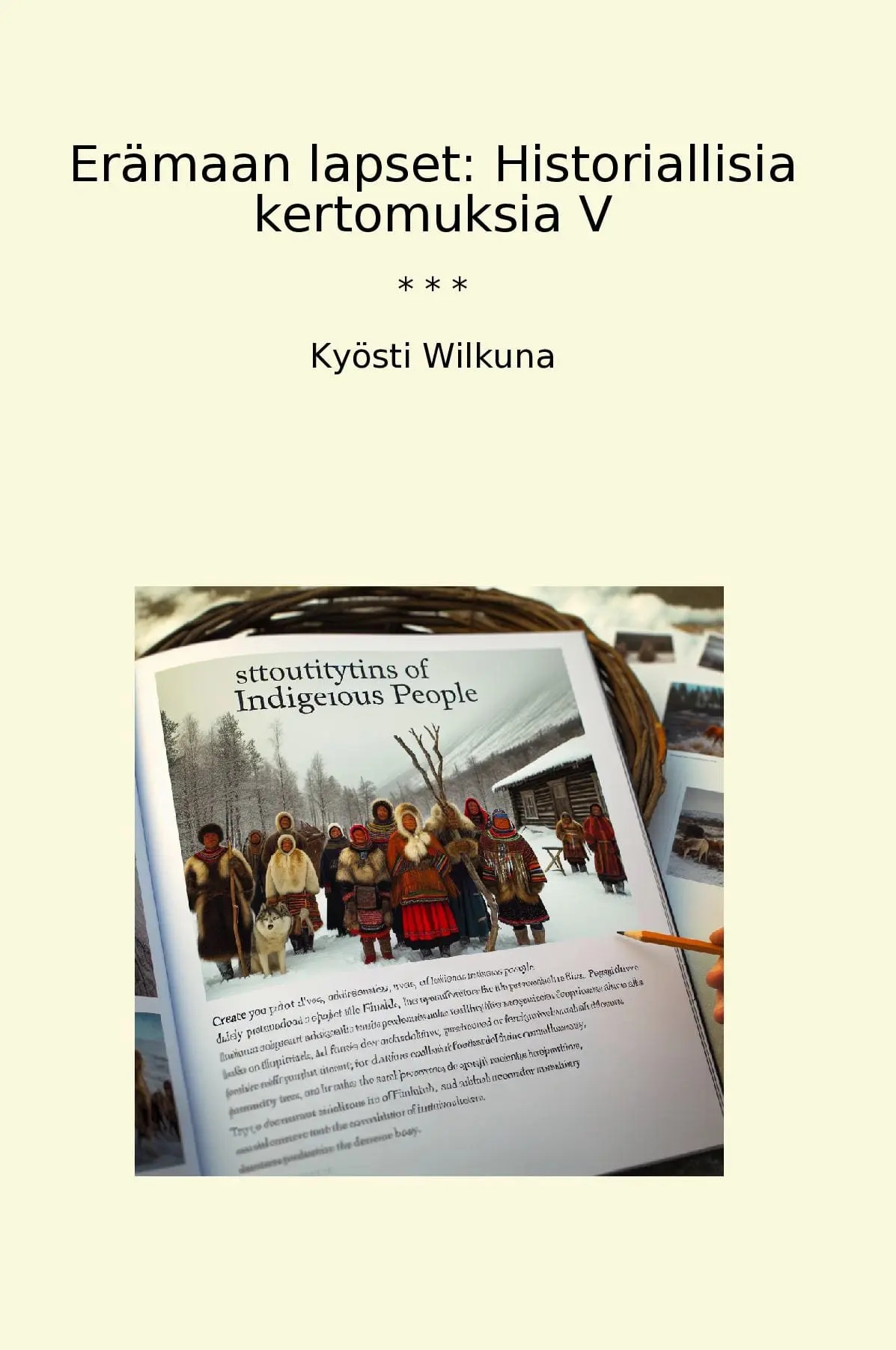 Erämaan lapset: Historiallisia kertomuksia V