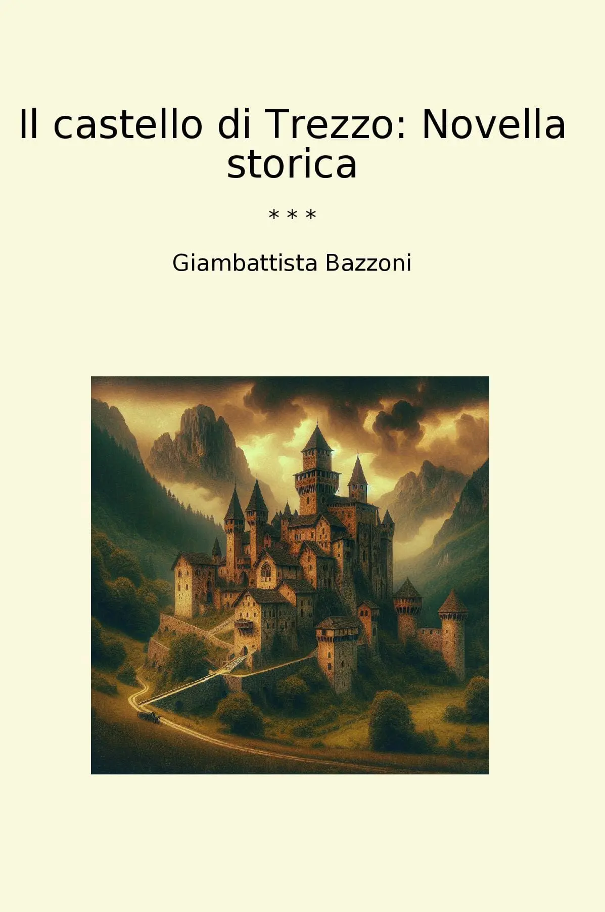 Il castello di Trezzo: Novella storica