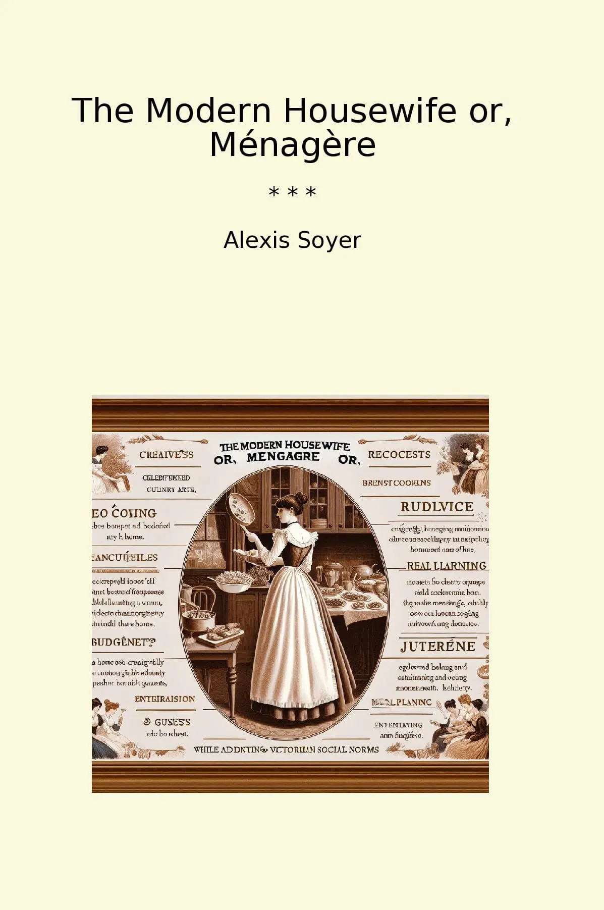 The Modern Housewife or, Ménagère