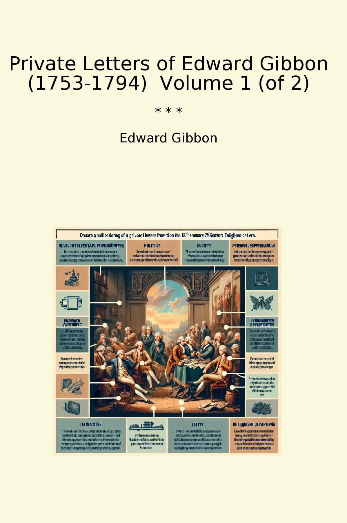 Private Letters of Edward Gibbon (1753-1794) Volume 1 (of 2)