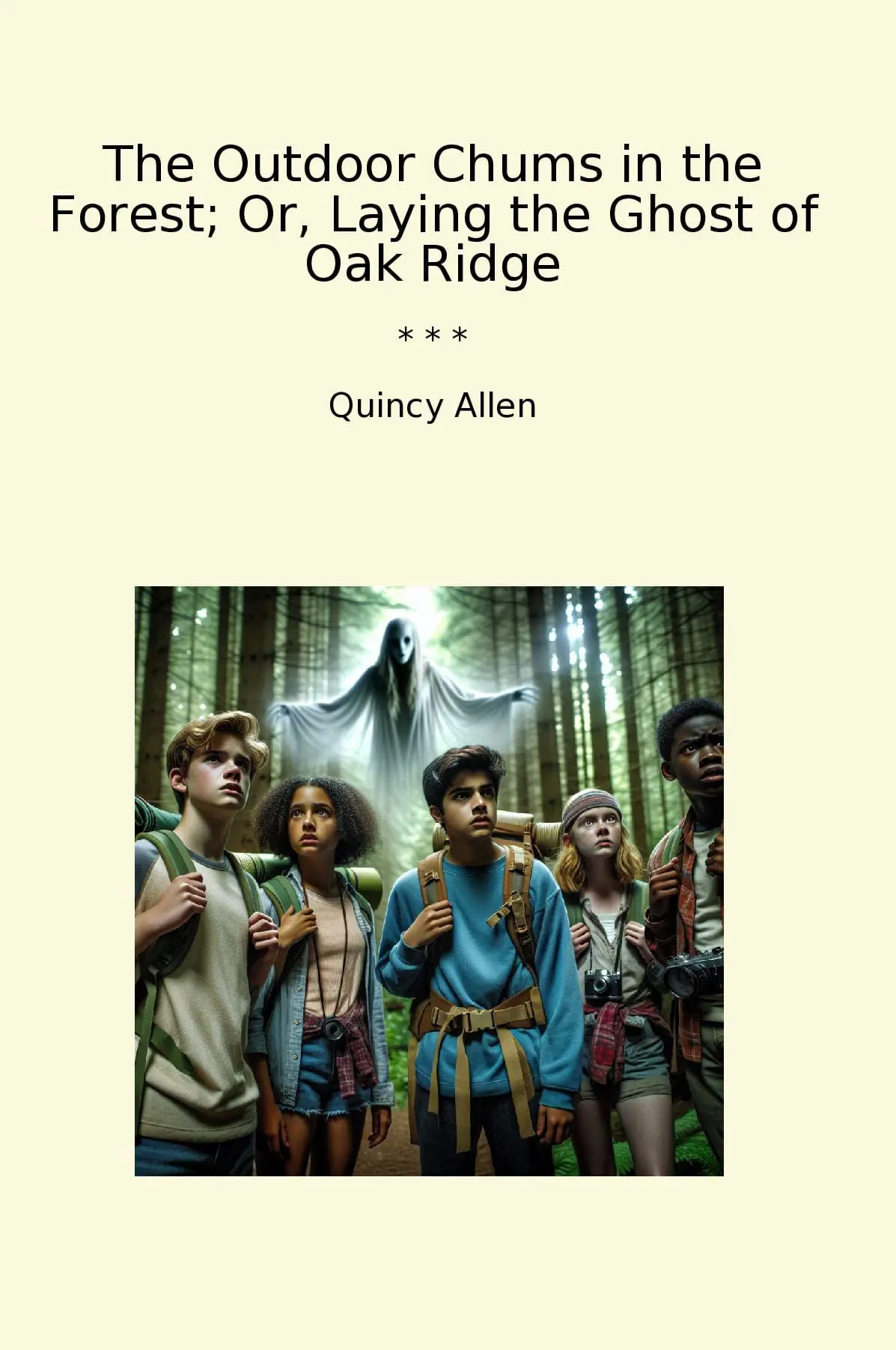 The Outdoor Chums in the Forest; Or, Laying the Ghost of Oak Ridge