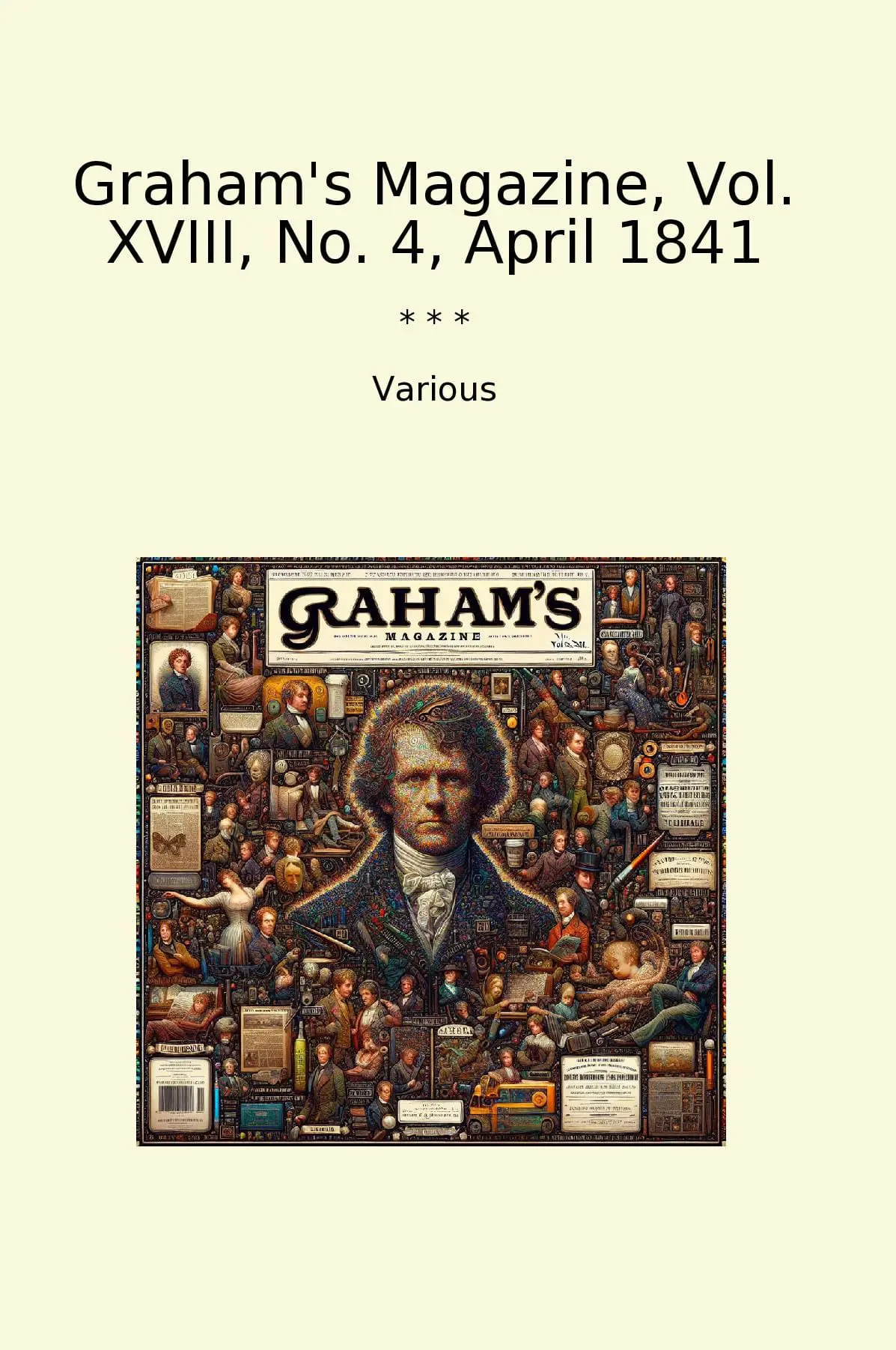 Graham's Magazine, Vol. XVIII, No. 4, April 1841