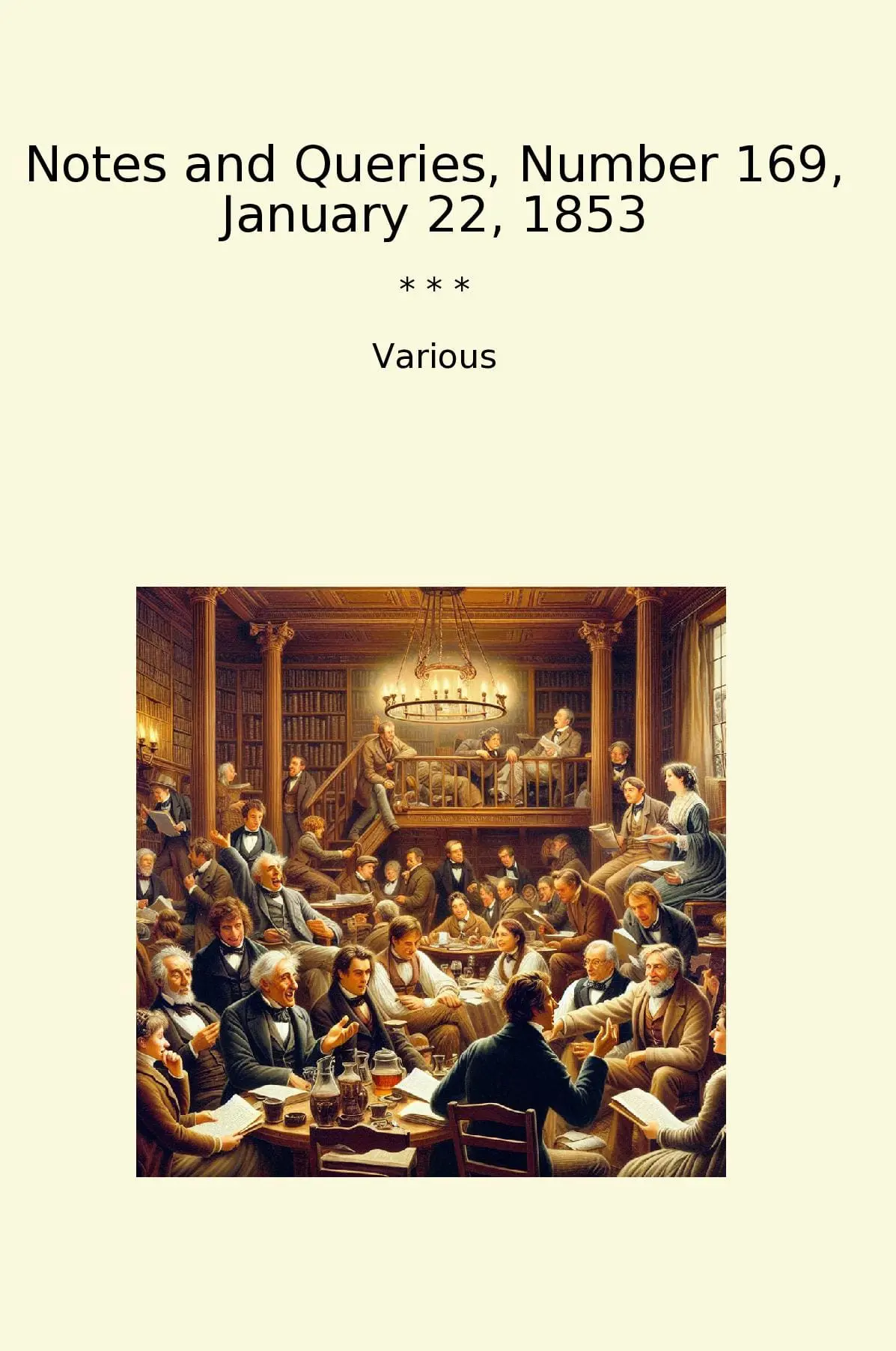Notes and Queries, Number 169, January 22, 1853