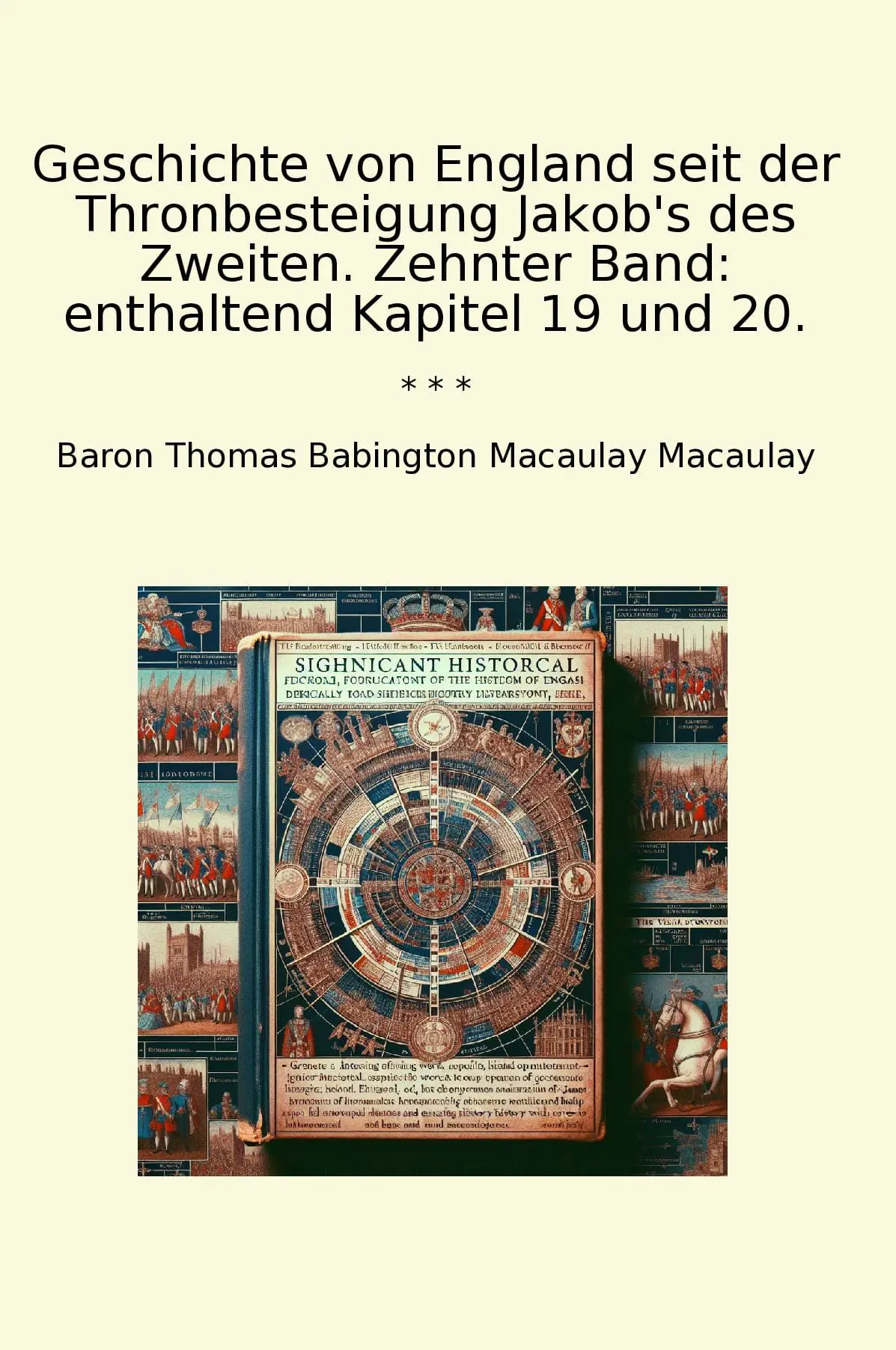 Geschichte von England seit der Thronbesteigung Jakob's des Zweiten. Zehnter Band: enthaltend Kapitel 19 und 20.