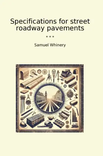 Specifications for street roadway pavements