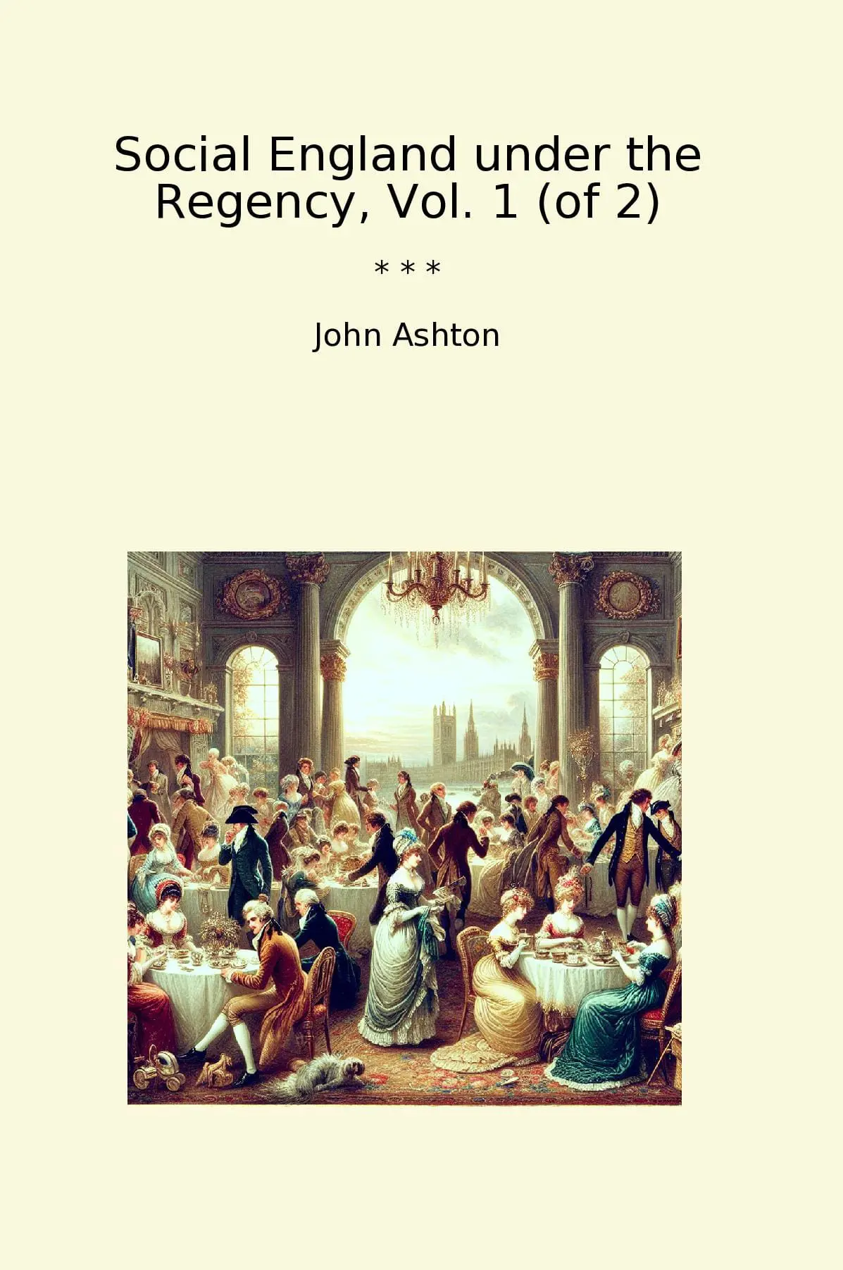 Social England under the Regency, Vol. 1 (of 2)