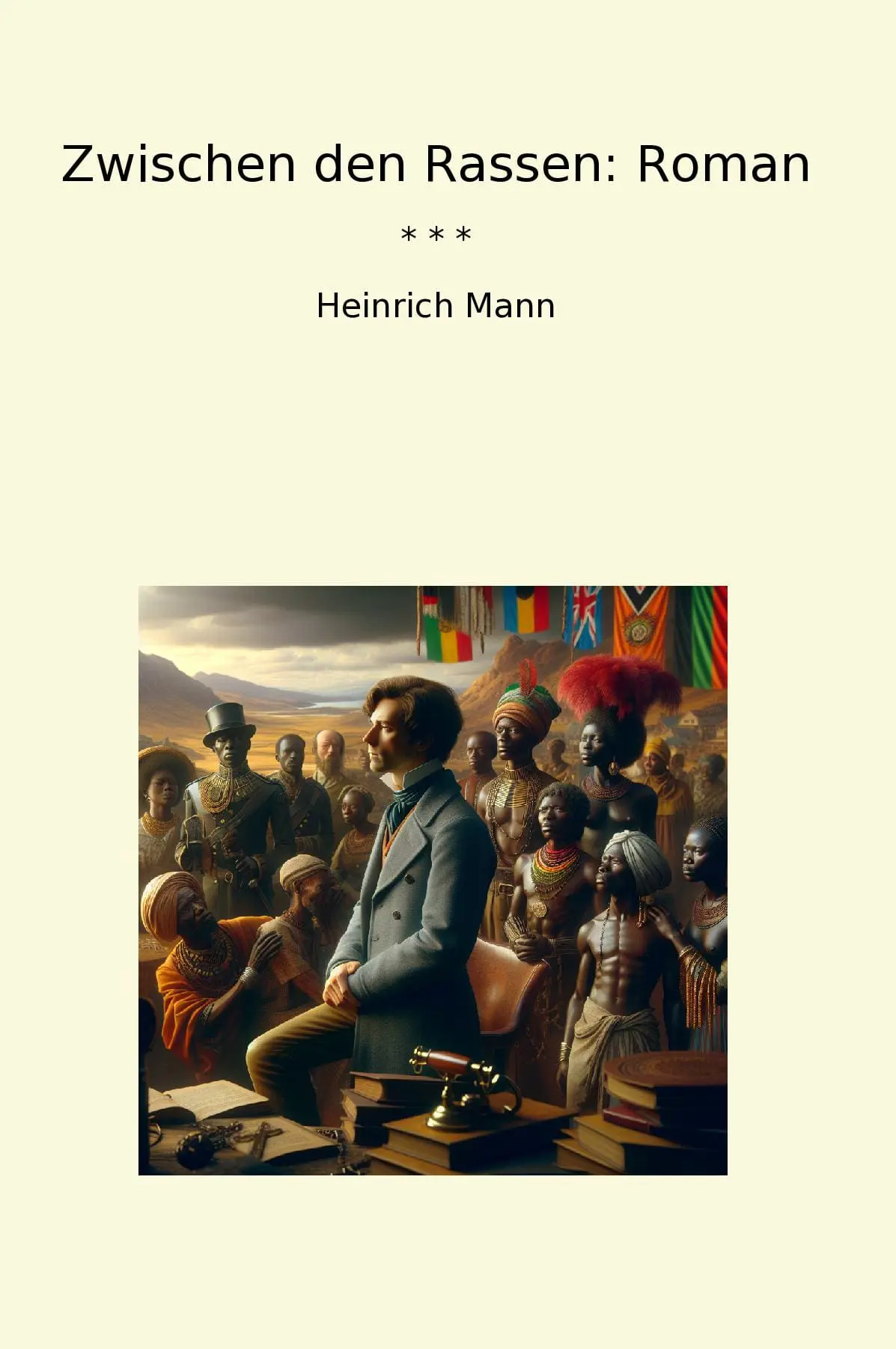 Zwischen den Rassen: Roman