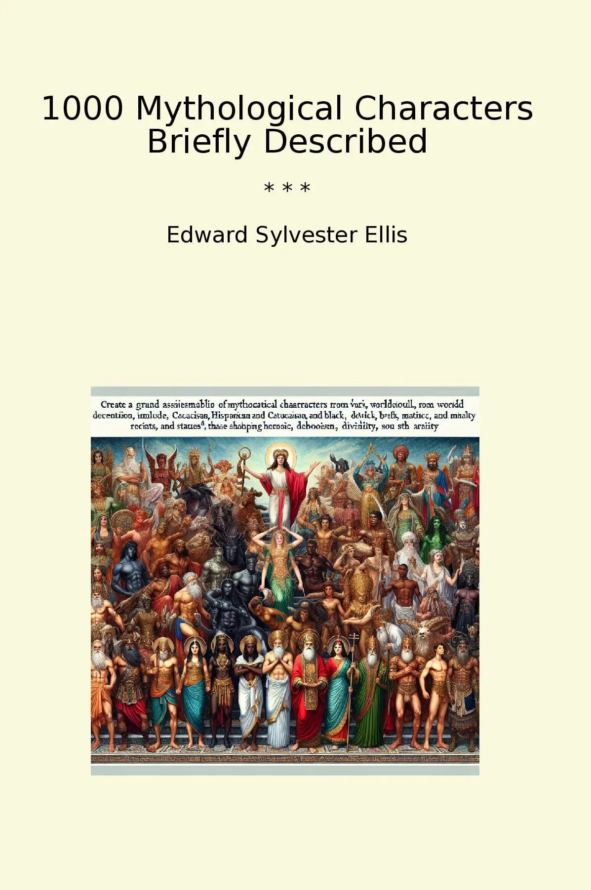 1000 Mythological Characters Briefly Described