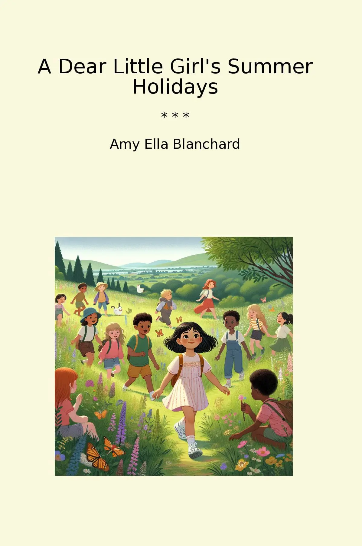 A Dear Little Girl's Summer Holidays