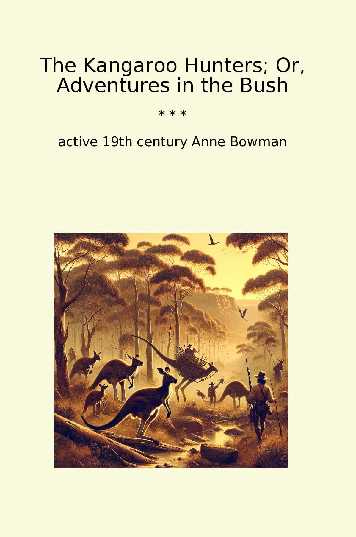 The Kangaroo Hunters; Or, Adventures in the Bush