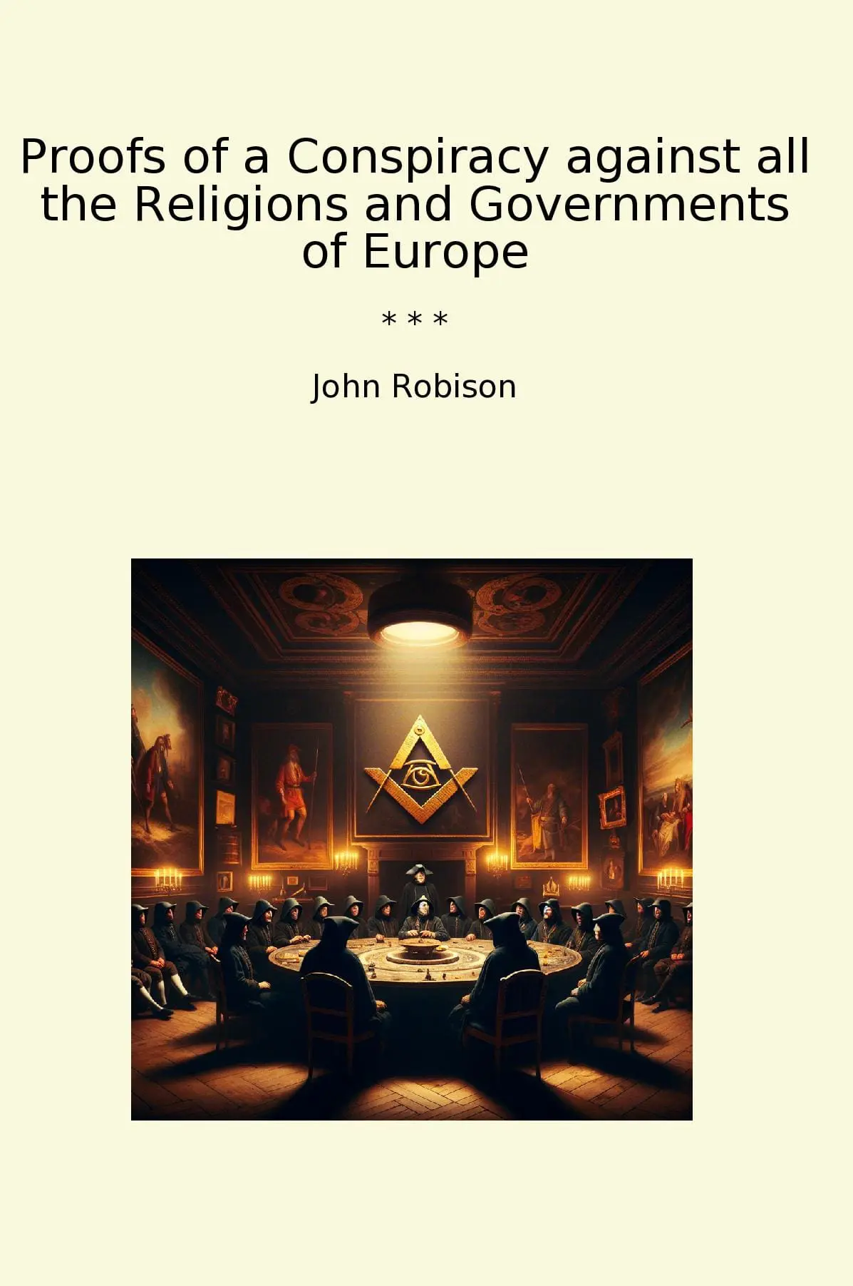Proofs of a Conspiracy against all the Religions and Governments of Europe
