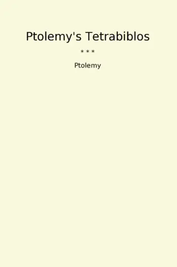 Ptolemy's Tetrabiblos