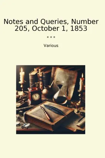 Notes and Queries, Number 205, October 1, 1853