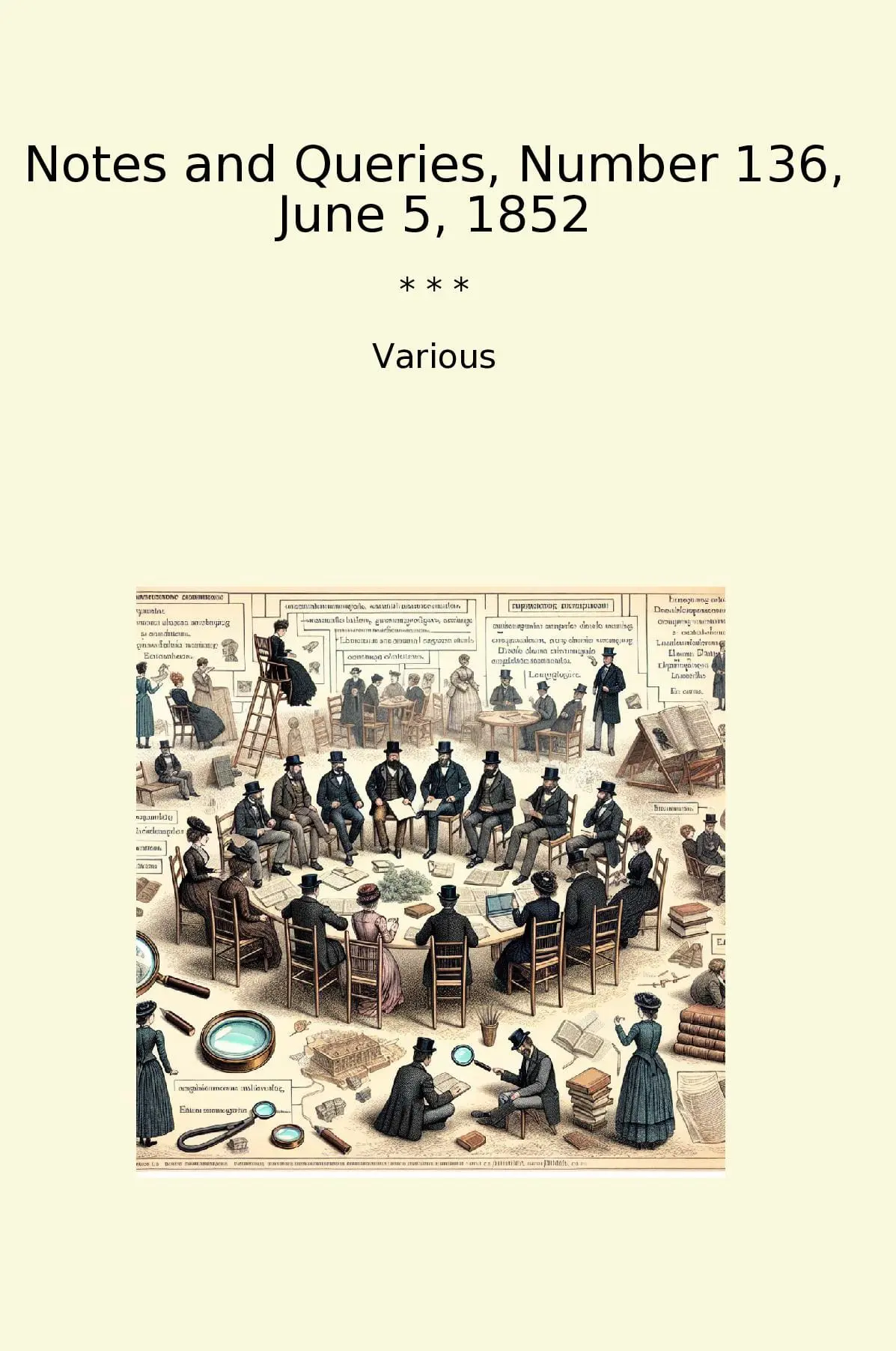 Notes and Queries, Number 136, June 5, 1852