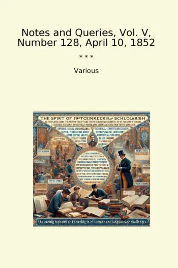 Notes and Queries, Vol. V, Number 128, April 10, 1852