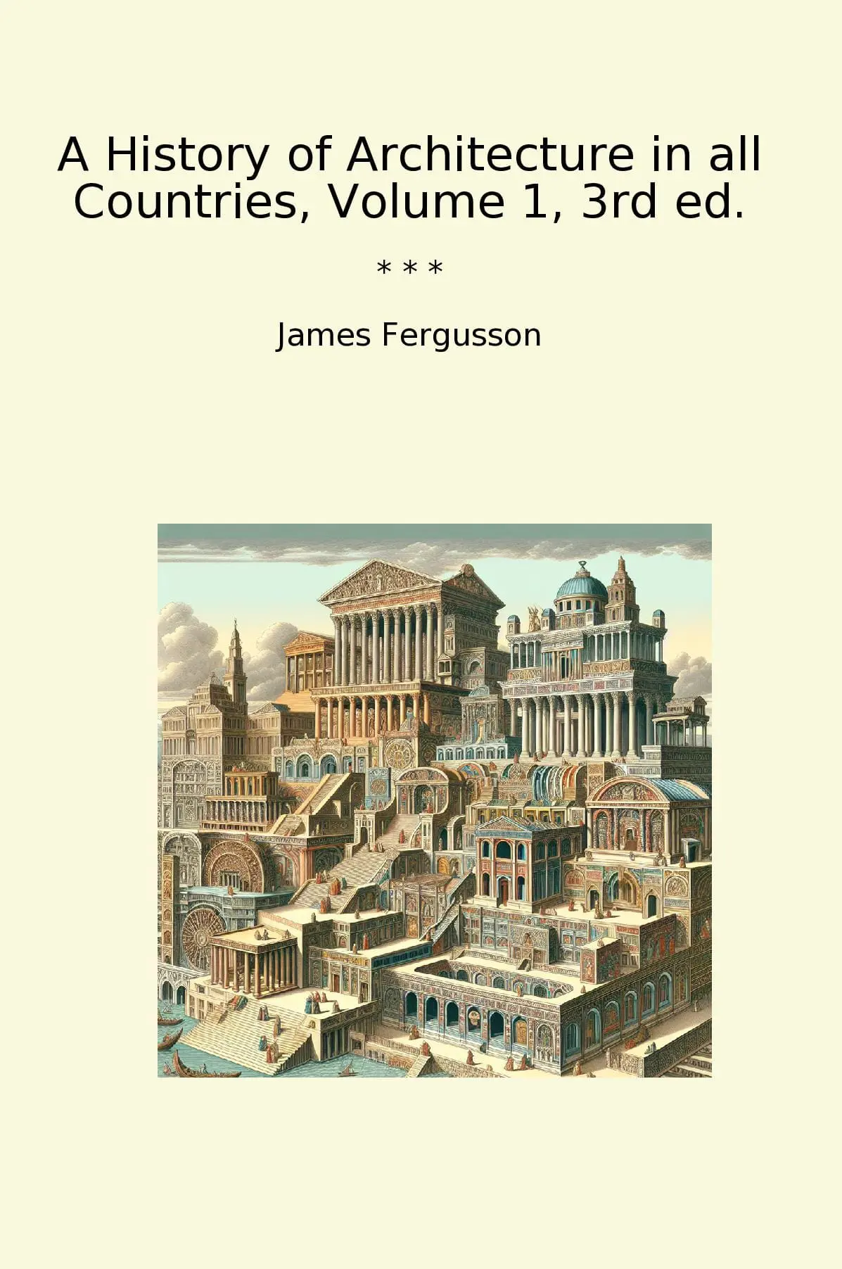 A History of Architecture in all Countries, Volume 1, 3rd ed.