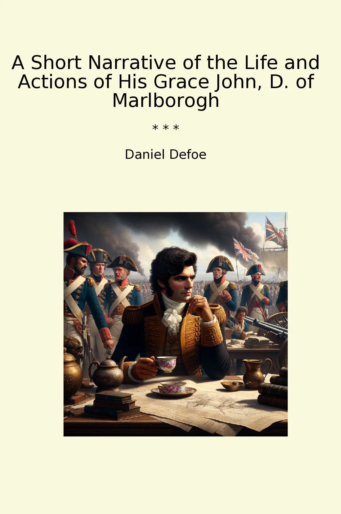A Short Narrative of the Life and Actions of His Grace John, D. of Marlborogh
