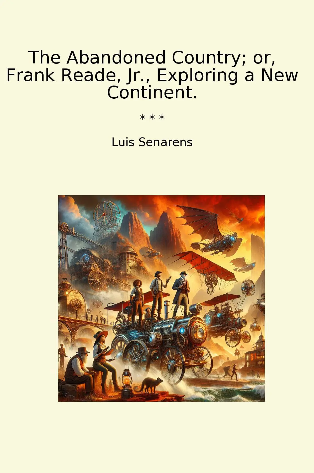 The Abandoned Country; or, Frank Reade, Jr., Exploring a New Continent.