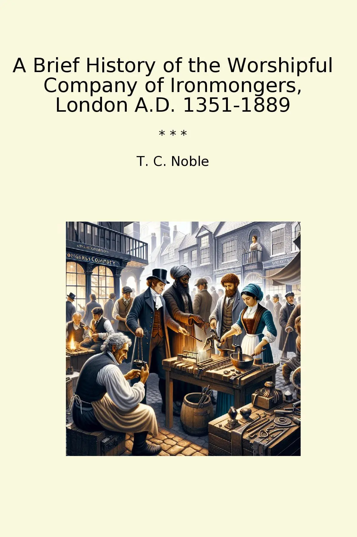 A Brief History of the Worshipful Company of Ironmongers, London A.D. 1351-1889