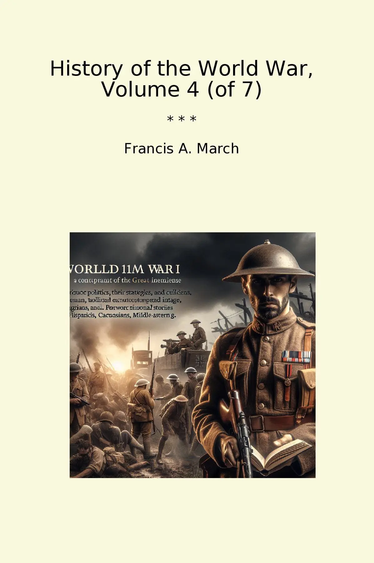 History of the World War, Volume 4 (of 7)