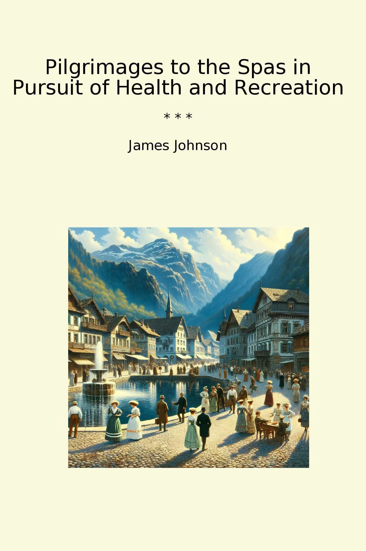 Pilgrimages to the Spas in Pursuit of Health and Recreation