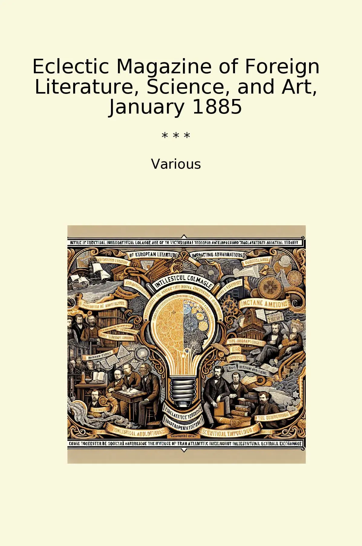 Eclectic Magazine of Foreign Literature, Science, and Art, January 1885