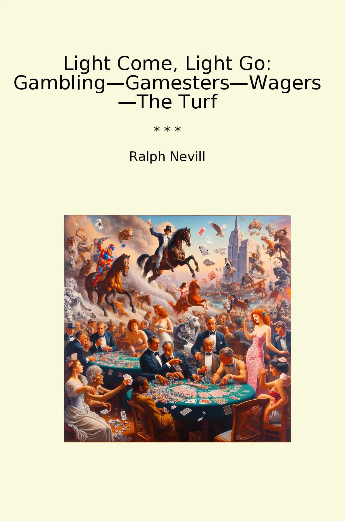 Light Come, Light Go: Gambling—Gamesters—Wagers—The Turf