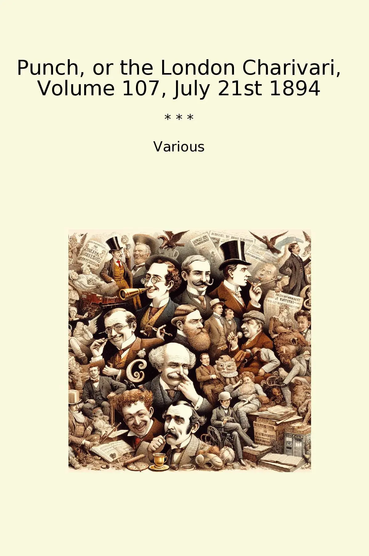 Punch, or the London Charivari, Volume 107, July 21st 1894