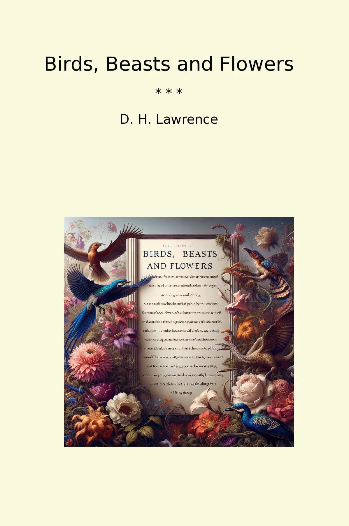 Birds, Beasts and Flowers