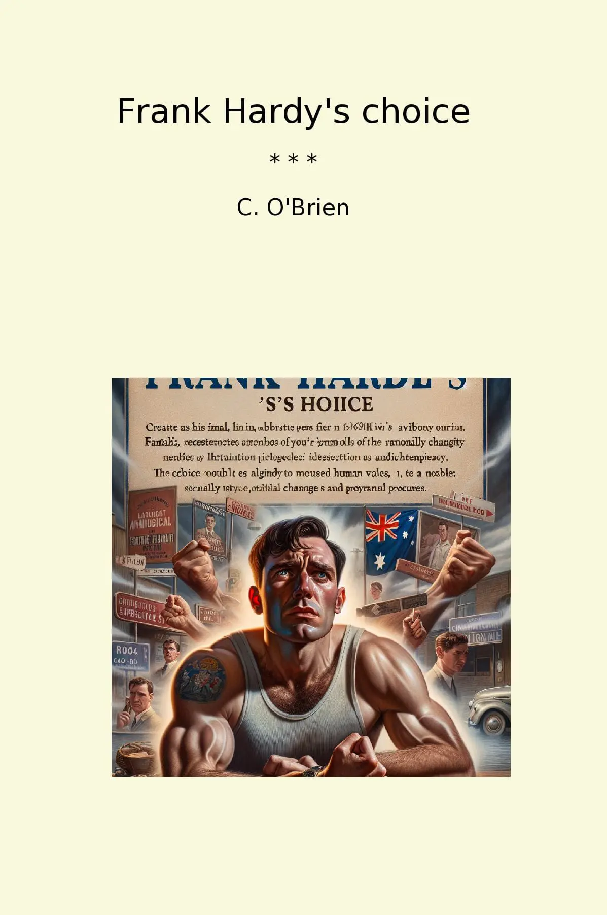 Frank Hardy's choice