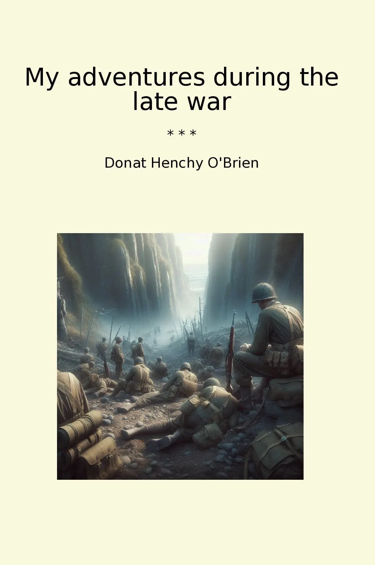 My adventures during the late war