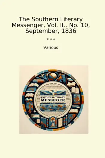 The Southern Literary Messenger, Vol. II., No. 10, September, 1836