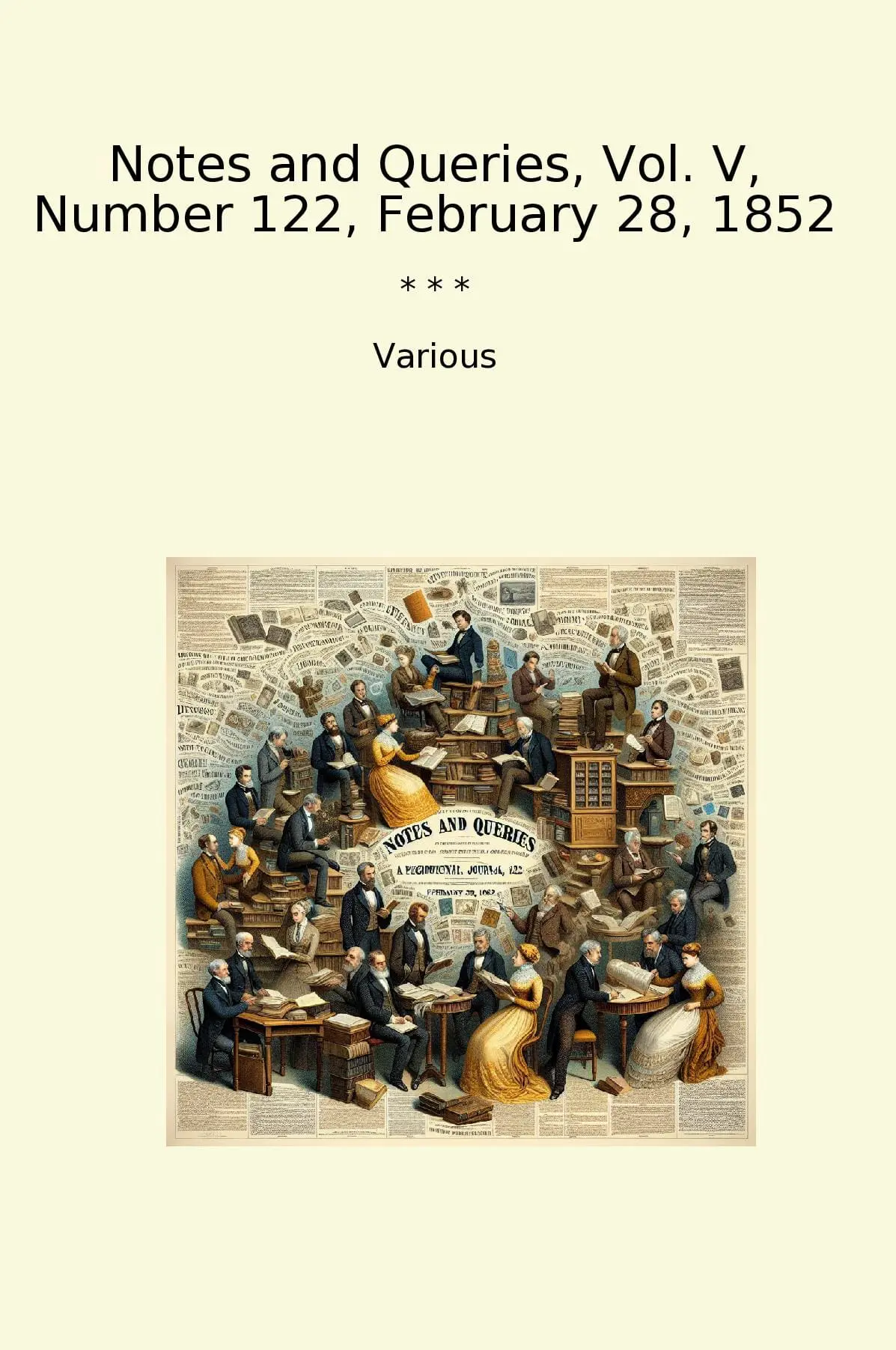 Notes and Queries, Vol. V, Number 122, February 28, 1852