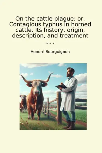 On the cattle plague: or, Contagious typhus in horned cattle. Its history, origin, description, and treatment