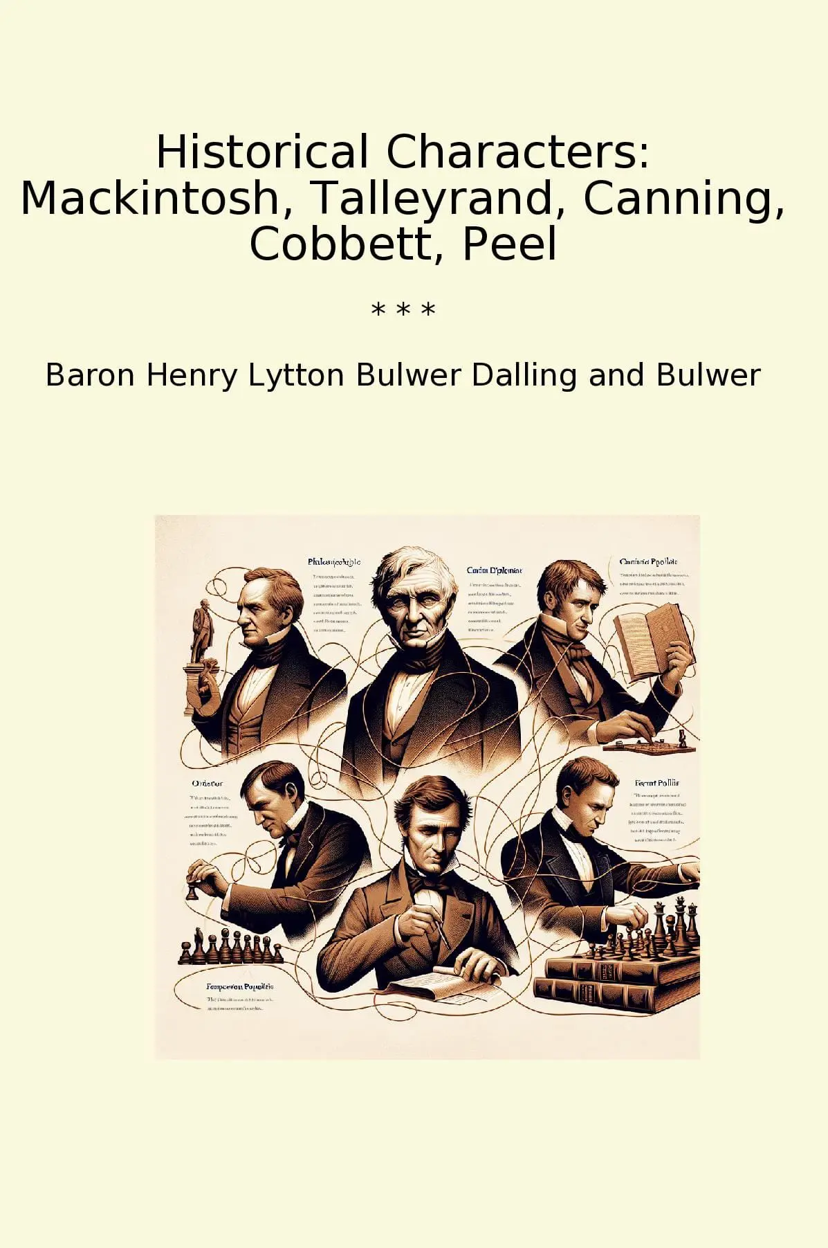 Historical Characters: Mackintosh, Talleyrand, Canning, Cobbett, Peel