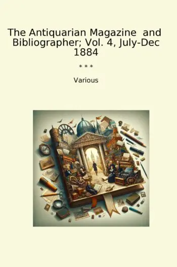 The Antiquarian Magazine and Bibliographer; Vol. 4, July-Dec 1884
