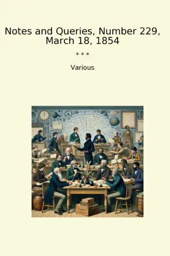 Notes and Queries, Number 229, March 18, 1854