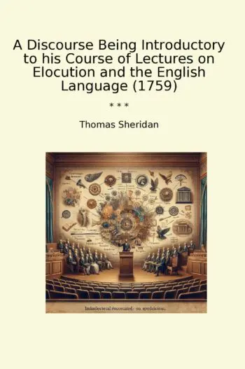 A Discourse Being Introductory to his Course of Lectures on Elocution and the English Language (1759)