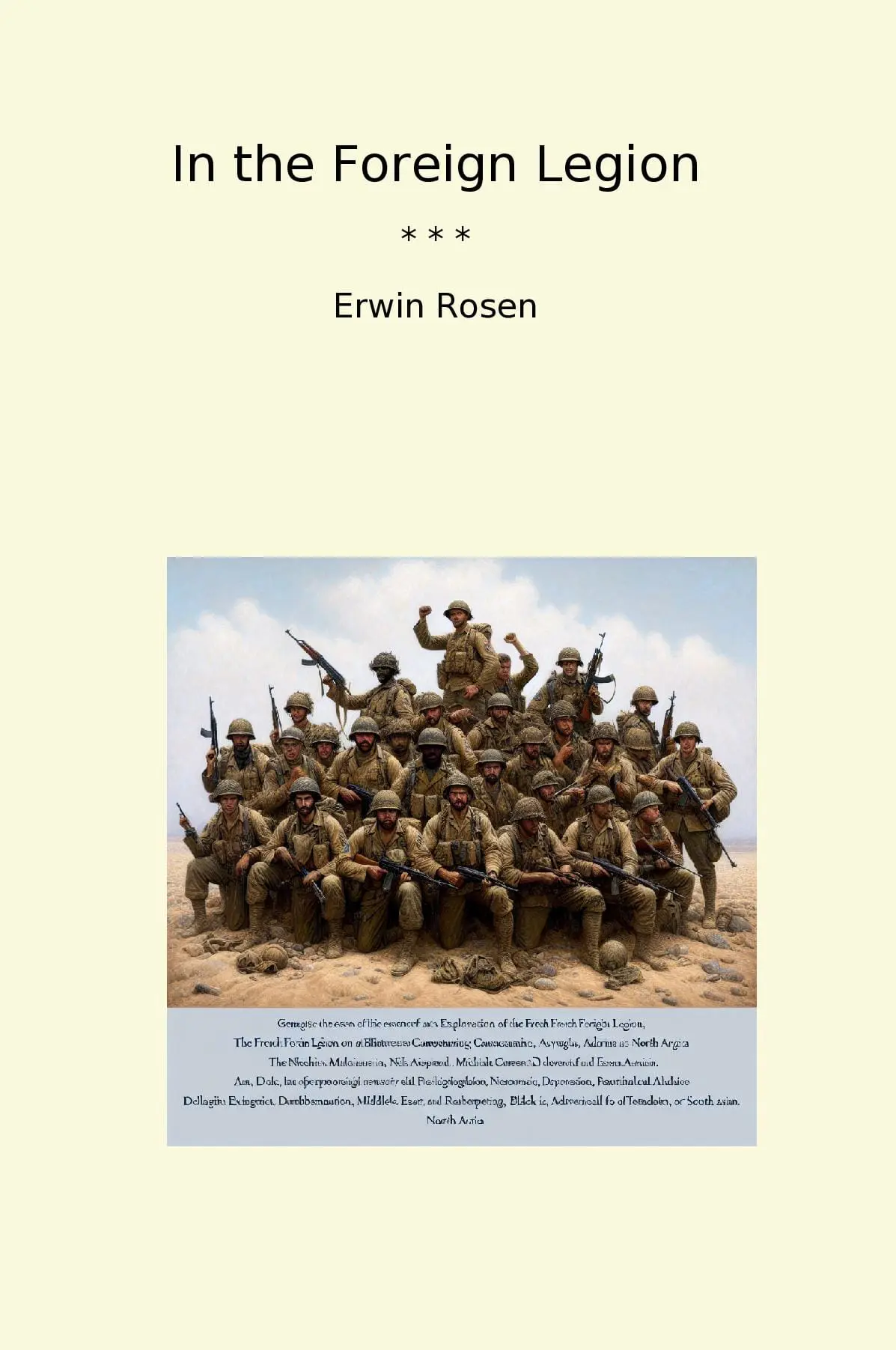 In the Foreign Legion