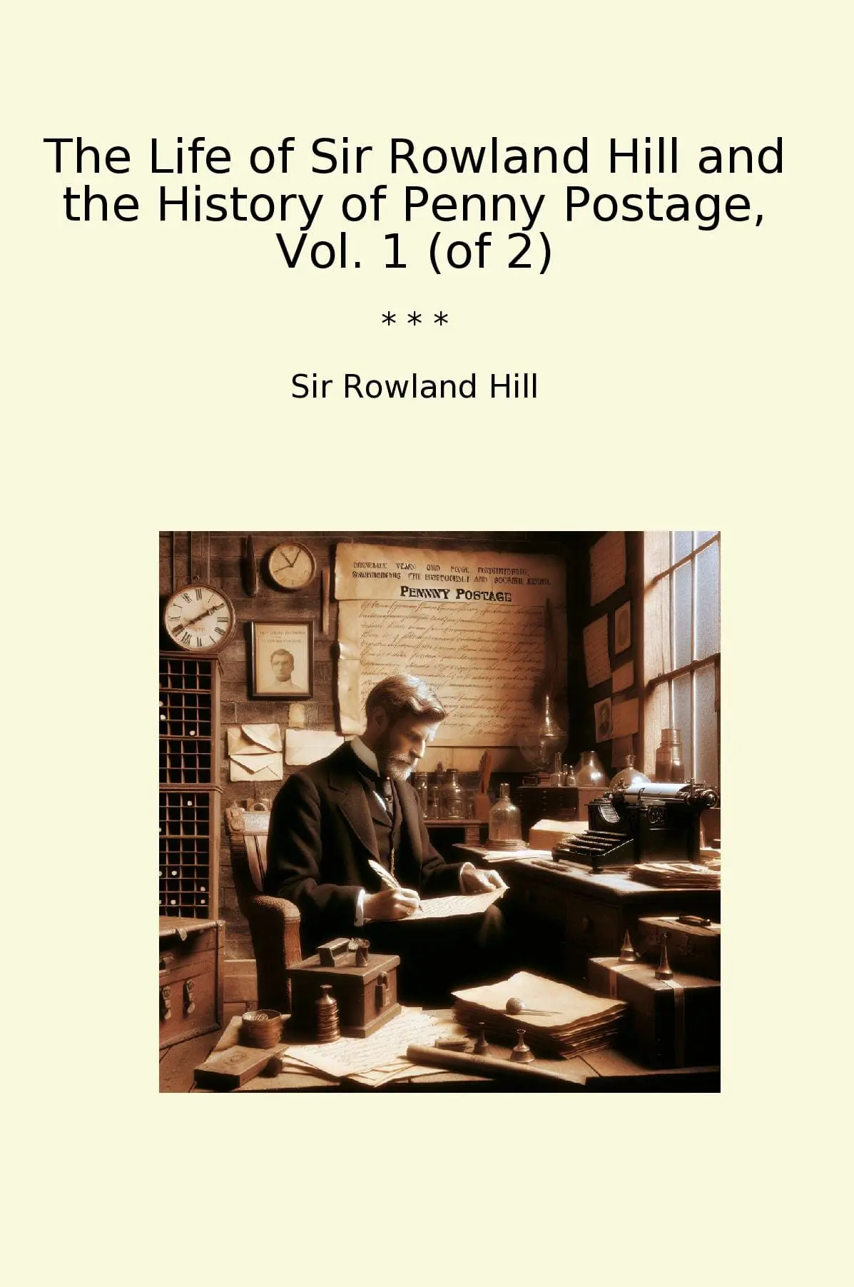 The Life of Sir Rowland Hill and the History of Penny Postage, Vol. 1 (of 2)