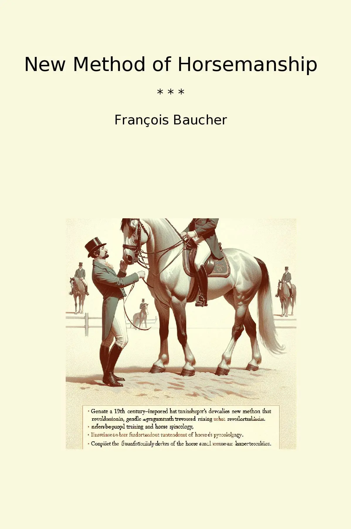 New Method of Horsemanship