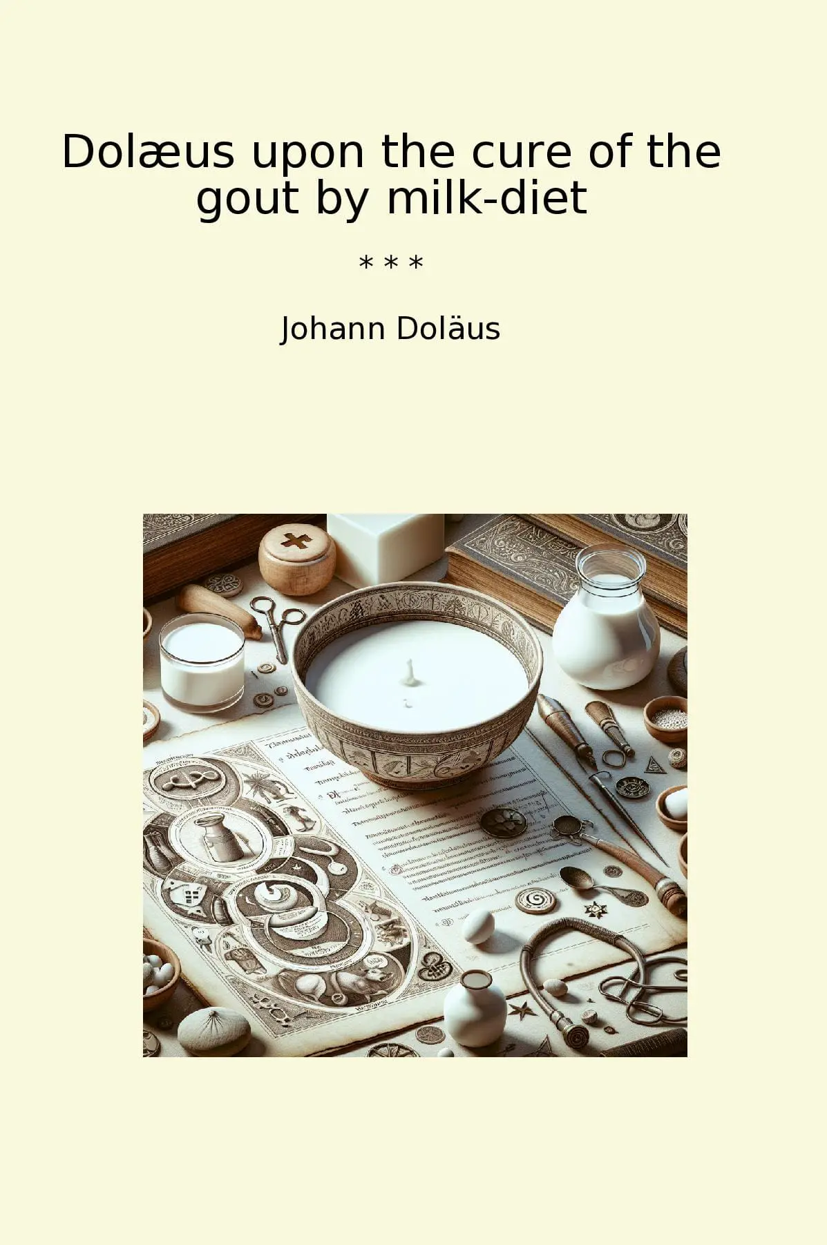 Dolæus upon the cure of the gout by milk-diet