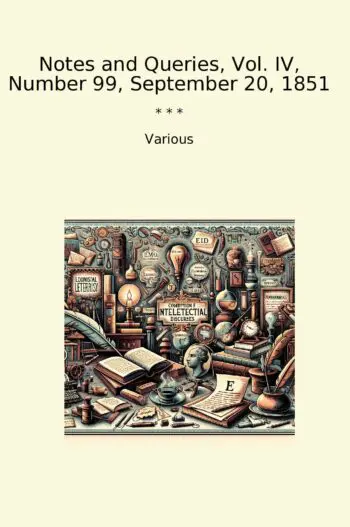 Notes and Queries, Vol. IV, Number 99, September 20, 1851