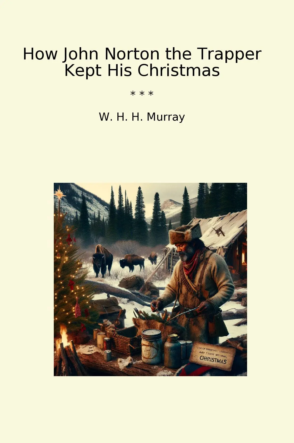 How John Norton the Trapper Kept His Christmas