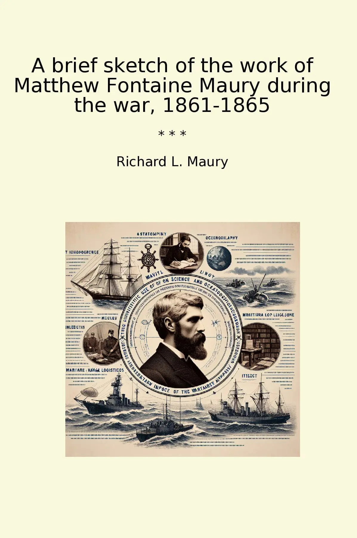 A brief sketch of the work of Matthew Fontaine Maury during the war, 1861-1865