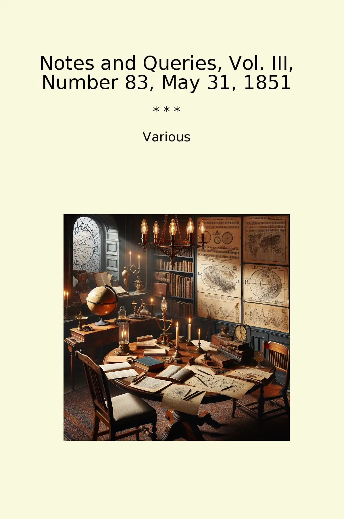 Notes and Queries, Vol. III, Number 83, May 31, 1851