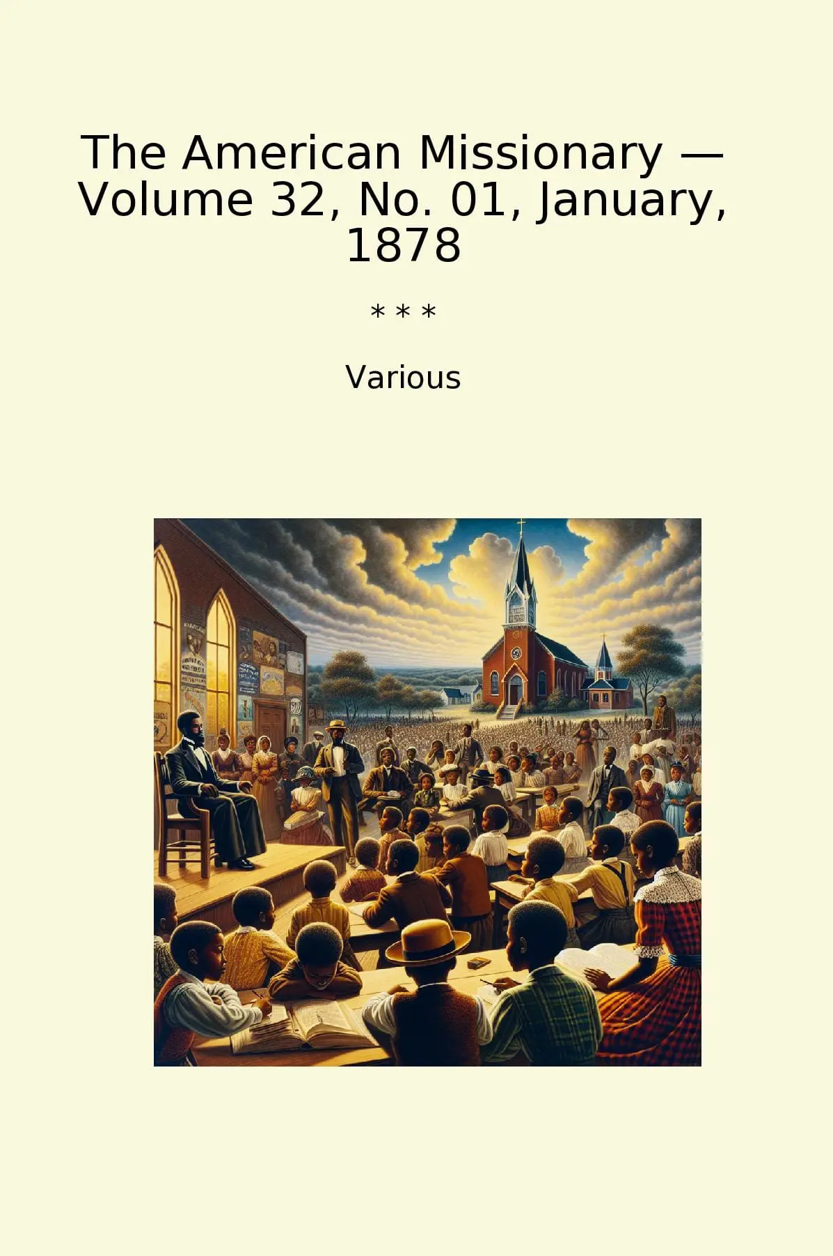 The American Missionary — Volume 32, No. 01, January, 1878