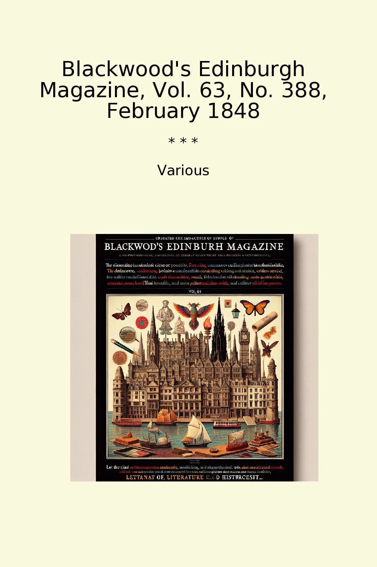 The Rural Magazine, and Literary Evening Fire-Side, Vol. 1 No. 05 (1820)