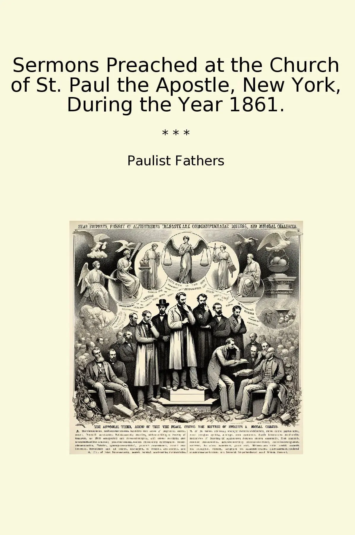 Sermons Preached at the Church of St. Paul the Apostle, New York, During the Year 1861.