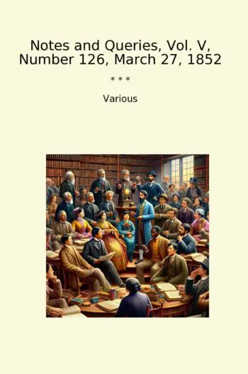 Notes and Queries, Vol. V, Number 126, March 27, 1852